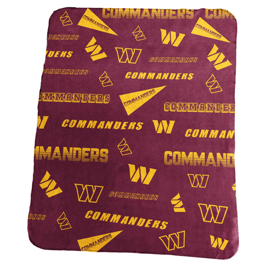 Washington Commanders Fanatics Classic Fleece Throw
