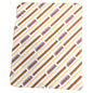 Washington Commanders Classic Vertical Stripe Fleece Throw