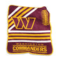 Washington Commanders 60x80 Raschel Blanket