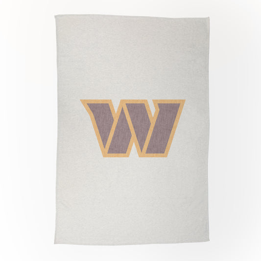 Washington Commanders Oversized Logo Sublimated Sweatshirt Blanket