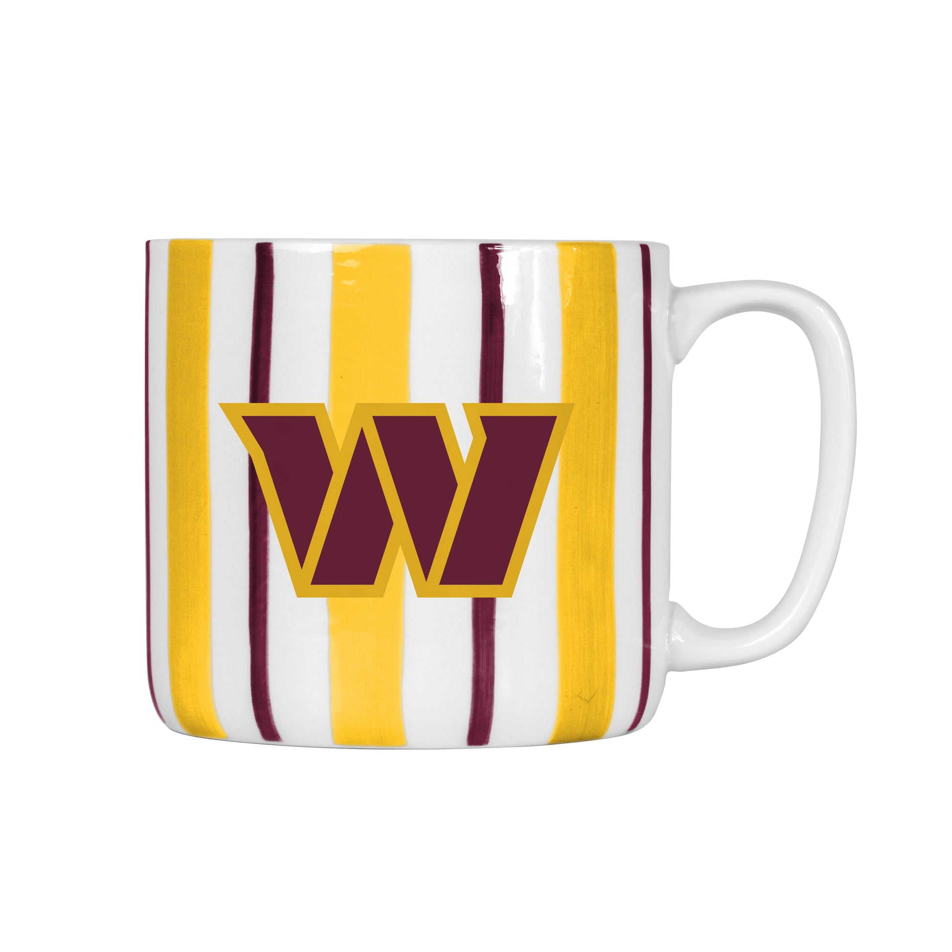 Washington Commanders 16oz Brushstroke Stripe Mug