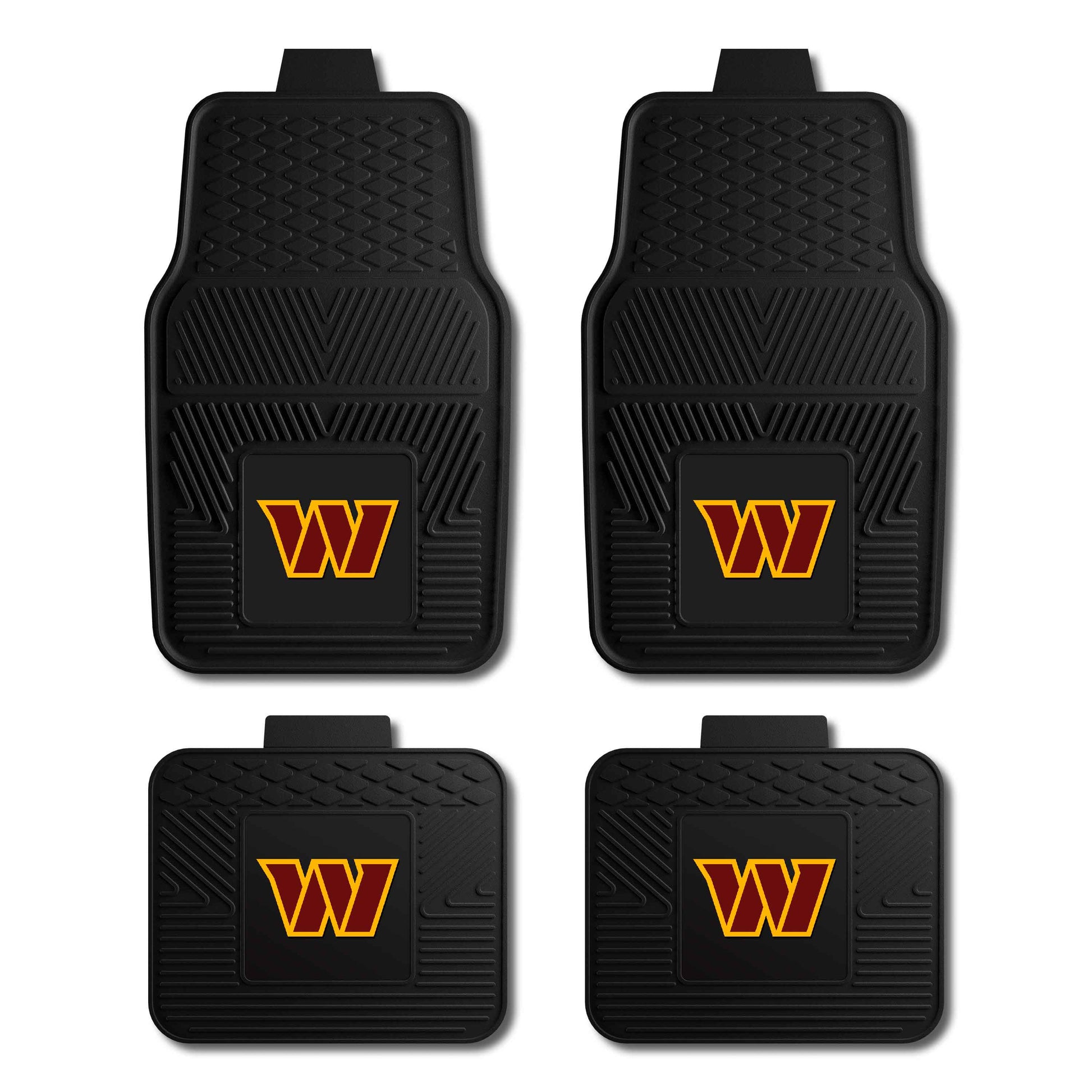 NFL - Washington Commanders 4-pc Vinyl Car Mat Set