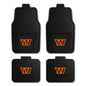 NFL - Washington Commanders 4-pc Vinyl Car Mat Set