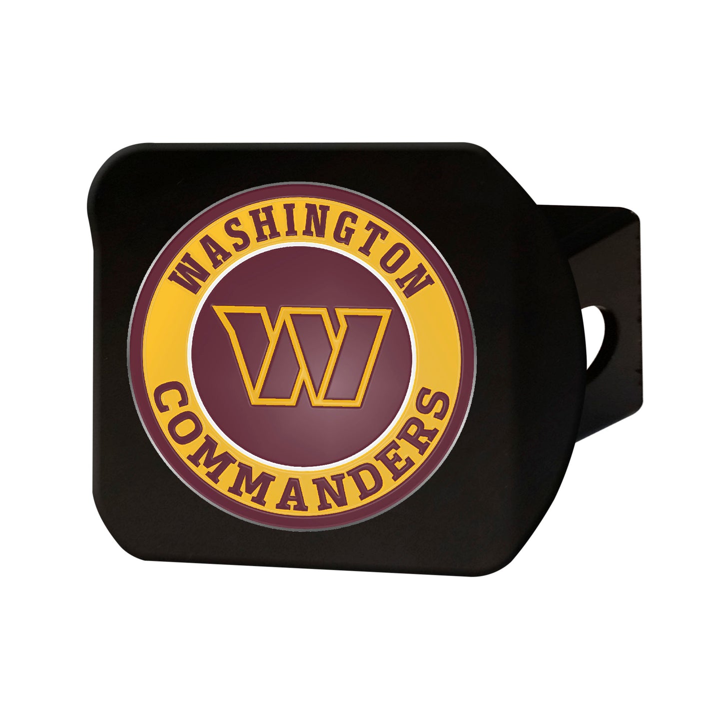 TRINITY NFL - Washington Commanders Color on Black Hitch Cover