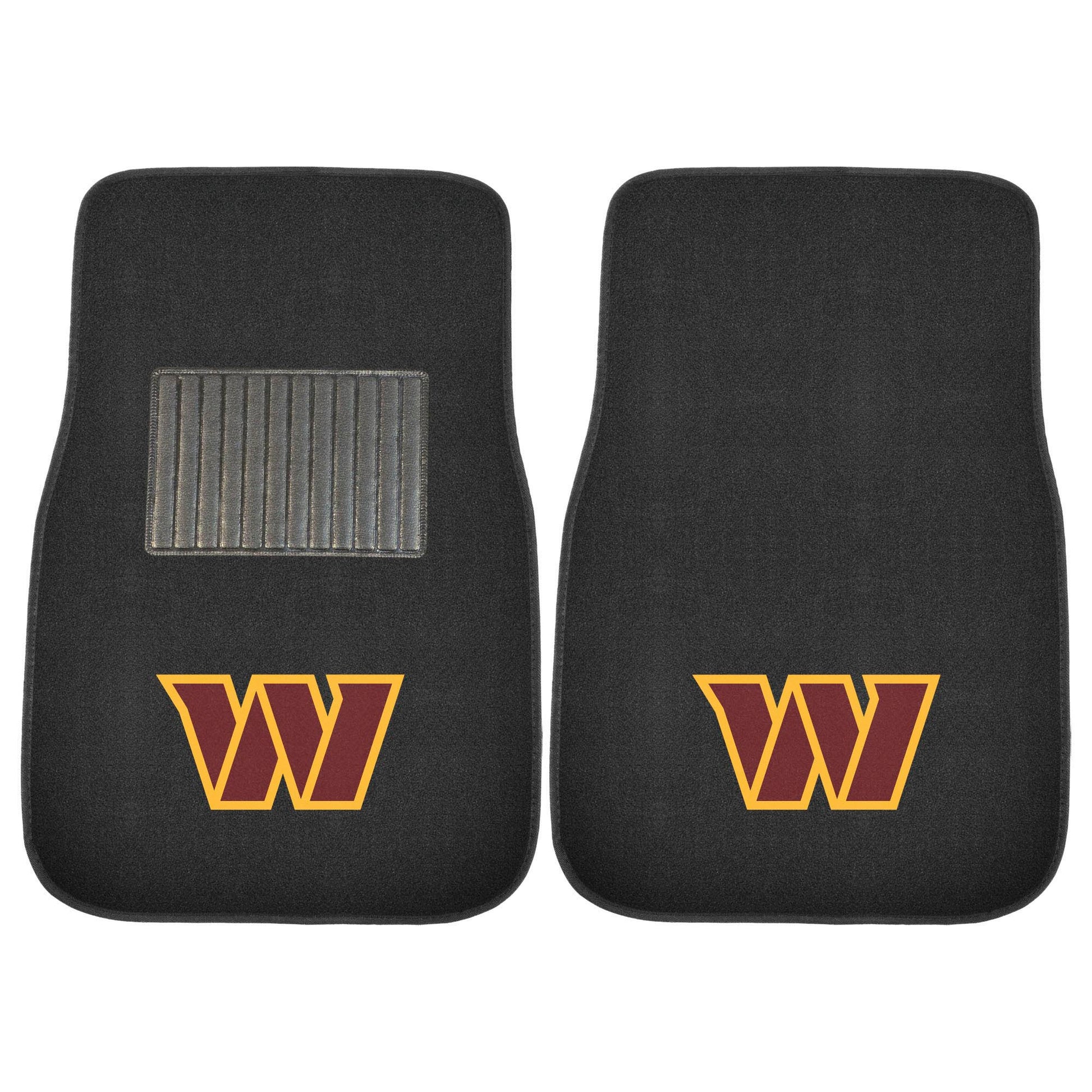 NFL - Washington Commanders 2-pc Embroidered Car Mat Set