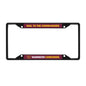 Washington Commanders License Black Trinity Plate Frame