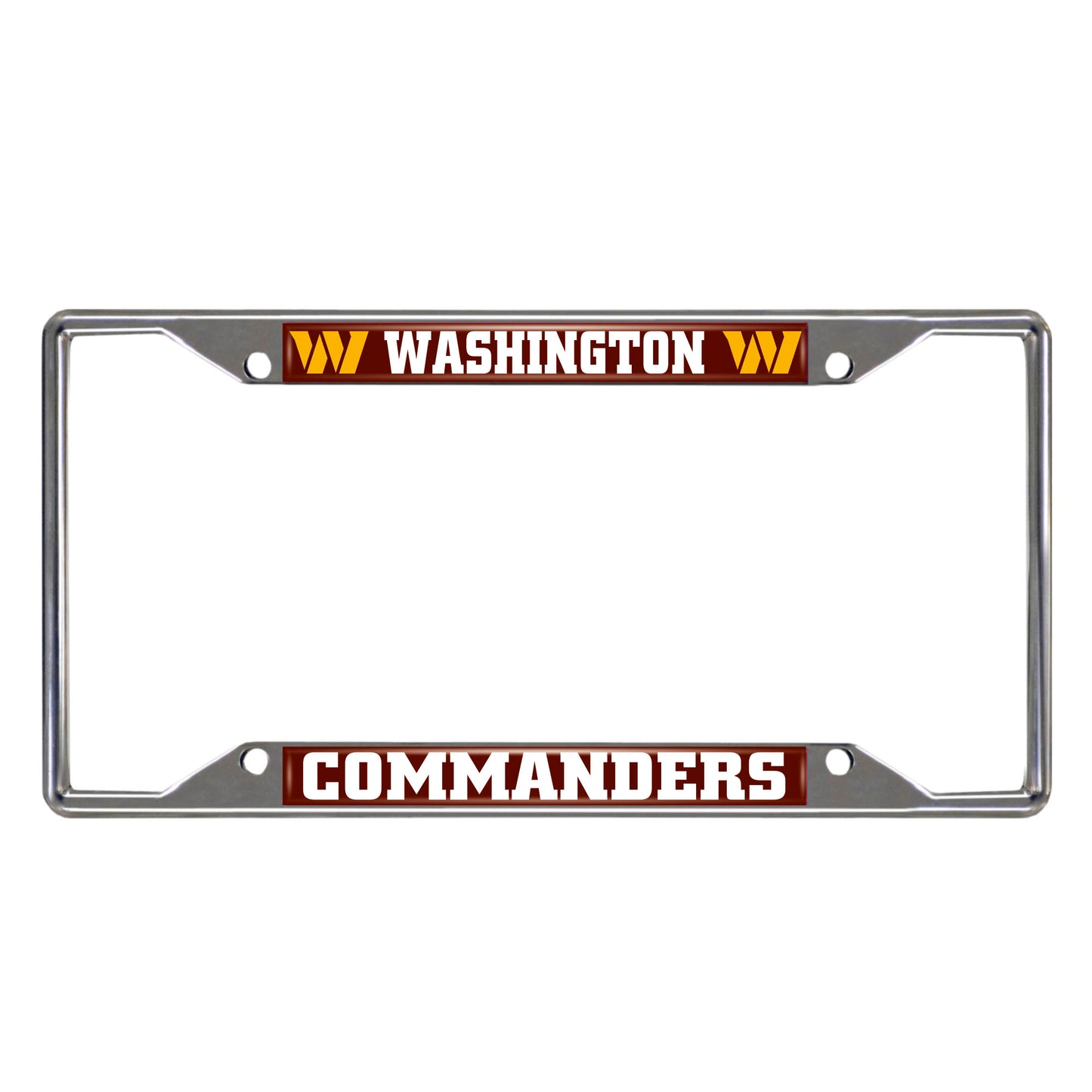NFL - Washington Commanders Chrome License Plate Frame