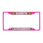 NFL - Washington Commanders-Pink License Plate Frame