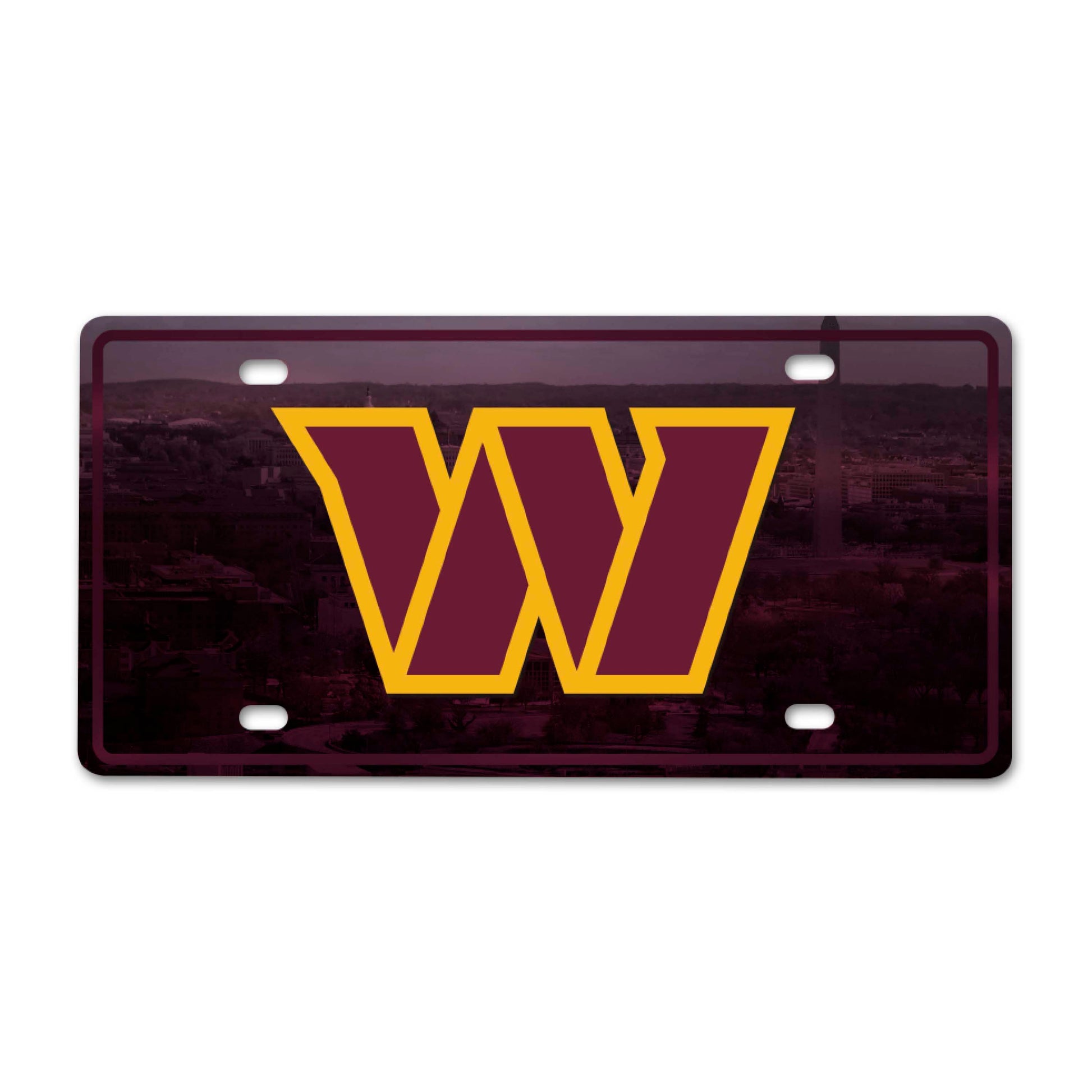 NFL - Washington Commanders Flat Metal License Plate