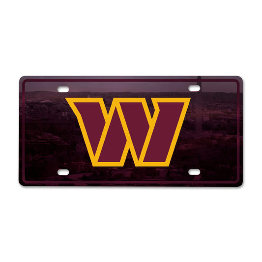 NFL - Washington Commanders Flat Metal License Plate
