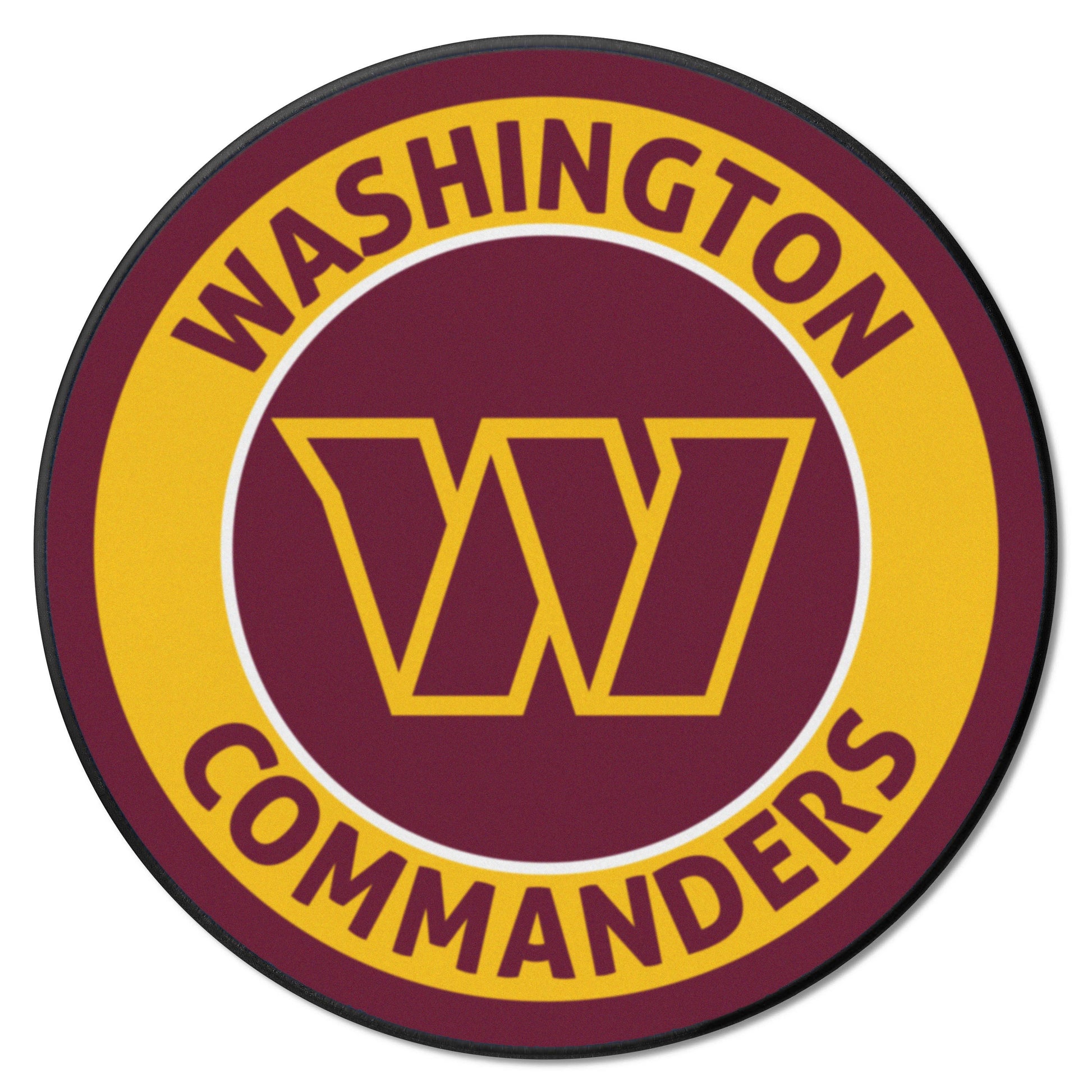 Washington Commanders 27in Round Mat