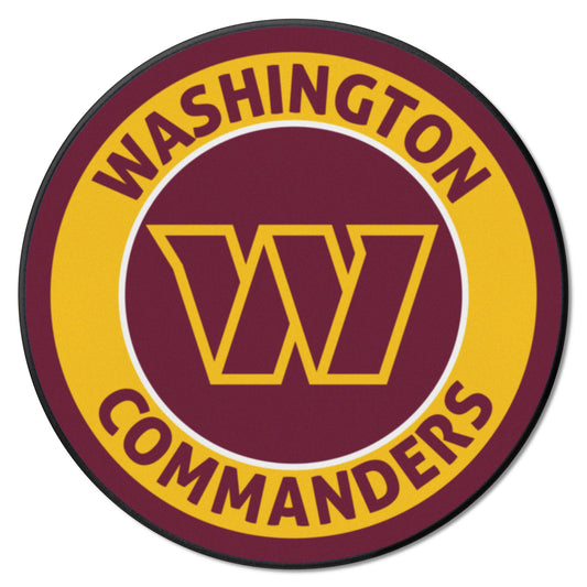 Washington Commanders 27in Round Mat
