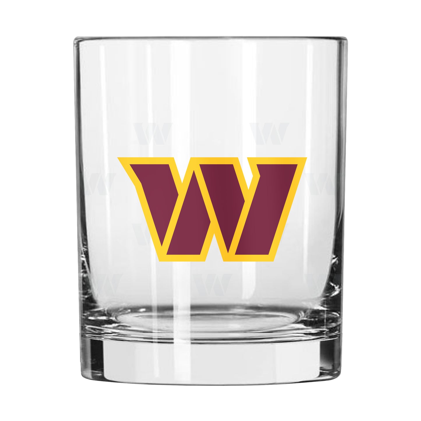 Washington Commanders 14oz Satin Etch Rocks Glass