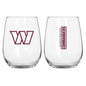 Washington Commanders 16oz Gameday Curved Beverage Glass