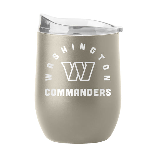 Washington Commanders 16oz Archway Powder Coat Curved Bev