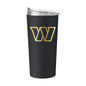 Washington Commanders Black 20oz Foil Powder Coat Tumbler