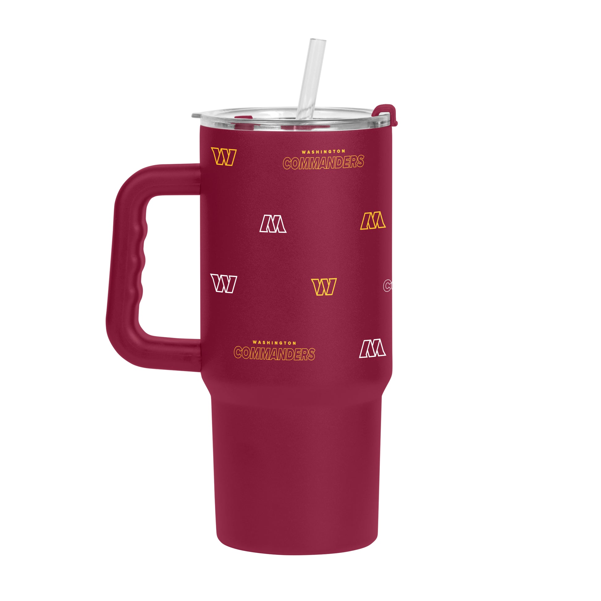 Washington Commanders 24oz Step And Repeat Tumbler w/Handle
