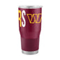 Washington Commanders 30oz Overtime Stainless Steel Tumbler