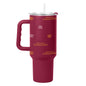 Washington Commanders 40oz Step And Repeat Powder Coat Tumbler