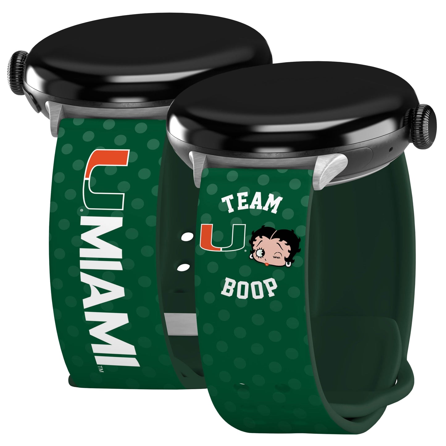 Miami Hurricanes X Betty Boop HD Google Pixel Watch Band