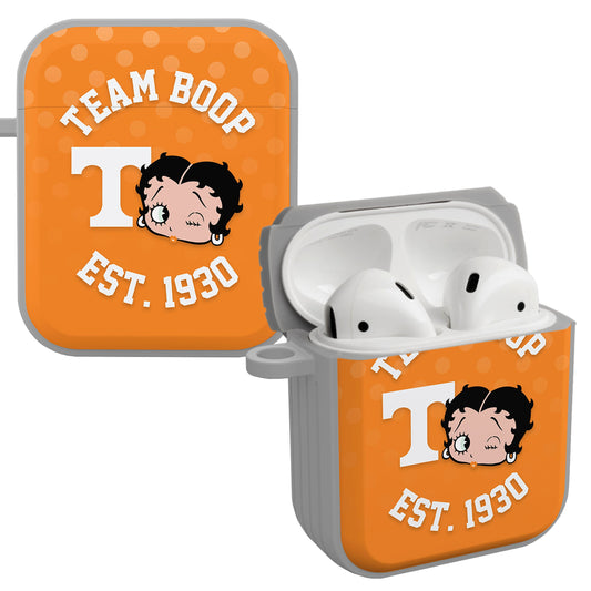 Tennessee Volunteers X Betty Boop HDX Apple AirPods Gen 1 & 2 Case Cover
