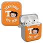 Tennessee Volunteers X Betty Boop HDX Apple AirPods Gen 1 & 2 Case Cover