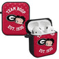 Georgia Bulldogs X Betty Boop HDX Apple AirPods Gen 1 & 2 Case Cover