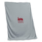 Loyola New Orleans Screened Gray Sweatshirt Blanket