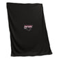 Clark Atlanta Black Screened Sweatshirt Blanket