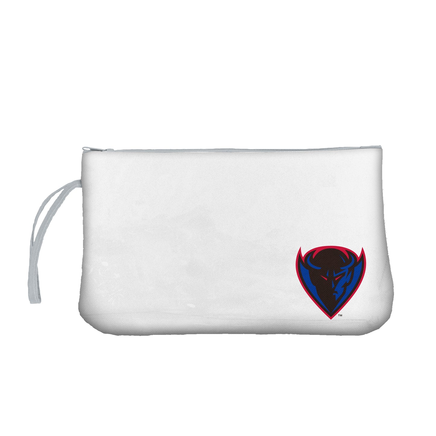 DePaul Clear Wristlet