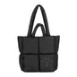 Niagara University Black Puff Tote