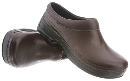 A pair of Springfield slip-on shoes with a small heel, displayed against a white background.