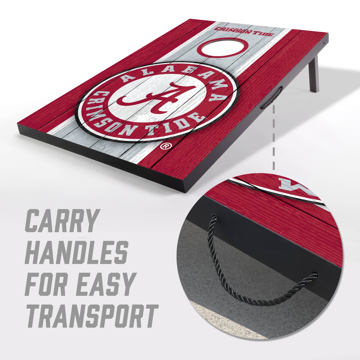 NCAA Alabama Crimson Tide 2' x 3' MDF Cornhole Set