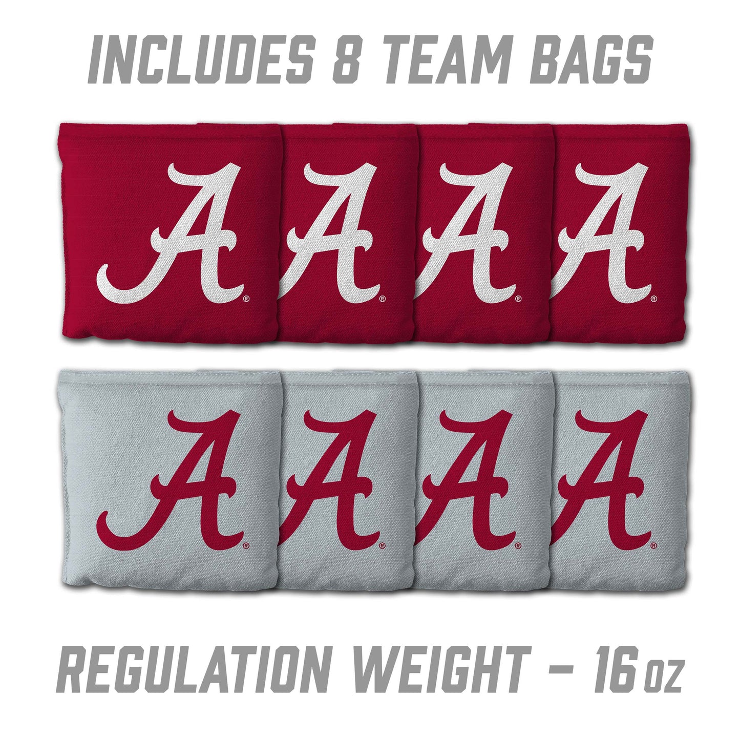 NCAA Alabama Crimson Tide 2' x 3' MDF Cornhole Set