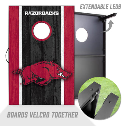 NCAA Arkansas Razorbacks 2' x 3' MDF Cornhole Set