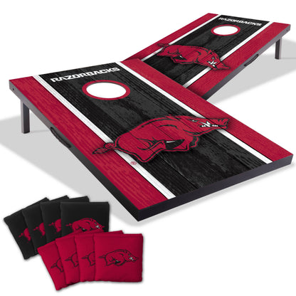 NCAA Arkansas Razorbacks 2' x 3' MDF Cornhole Set