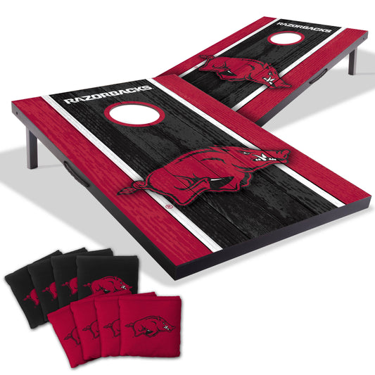 NCAA Arkansas Razorbacks 2' x 3' MDF Cornhole Set