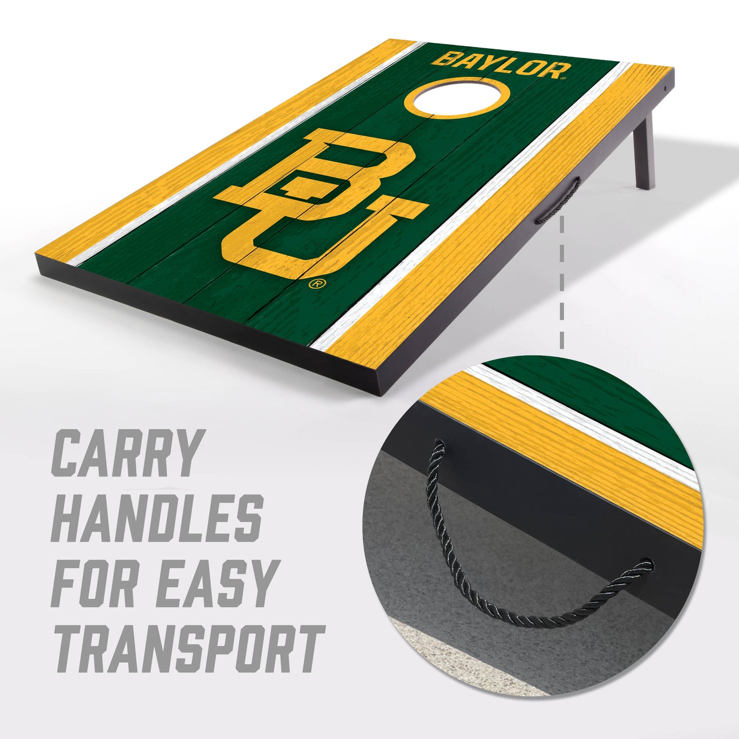 NCAA Baylor Bears 2' x 3' MDF Cornhole Set