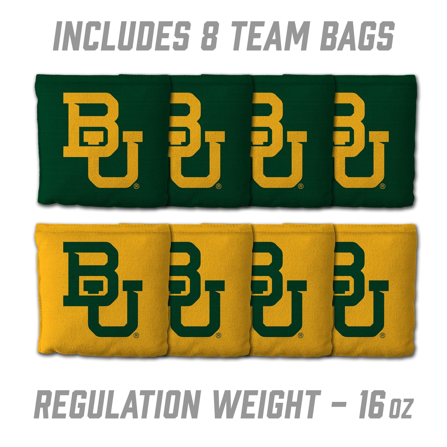 NCAA Baylor Bears 2' x 3' MDF Cornhole Set