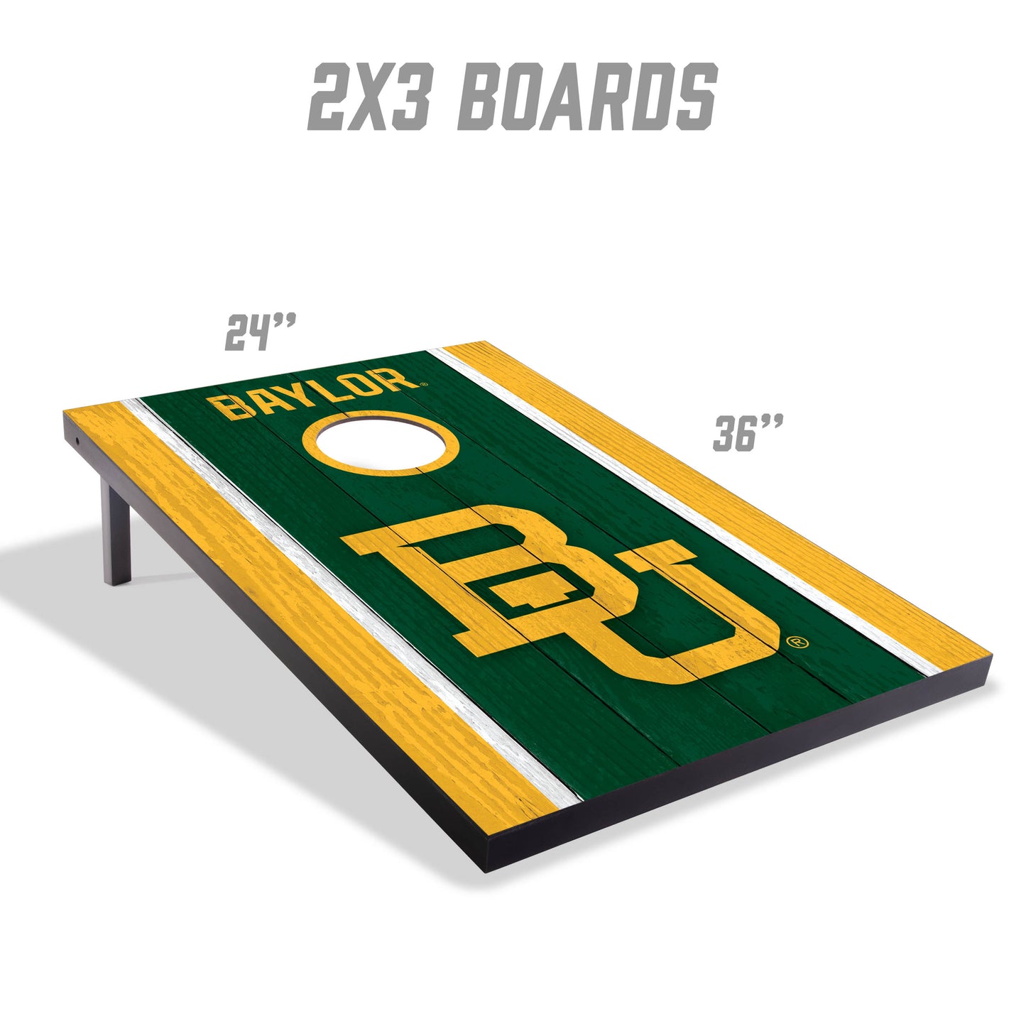 NCAA Baylor Bears 2' x 3' MDF Cornhole Set