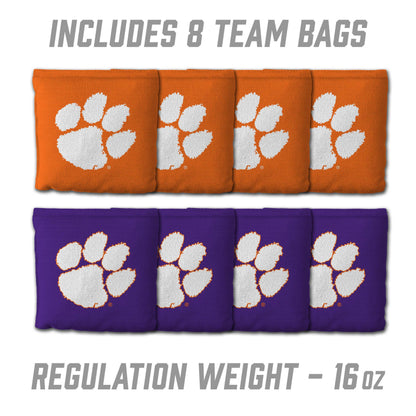 NCAA Clemson Tigers 2' x 3' MDF Cornhole Set