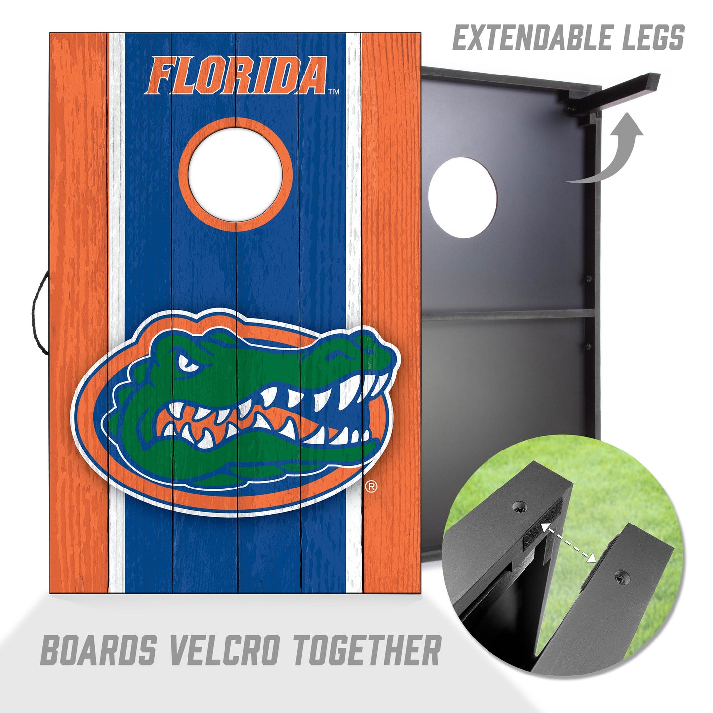 NCAA Florida Gators 2' x 3' MDF Cornhole Set