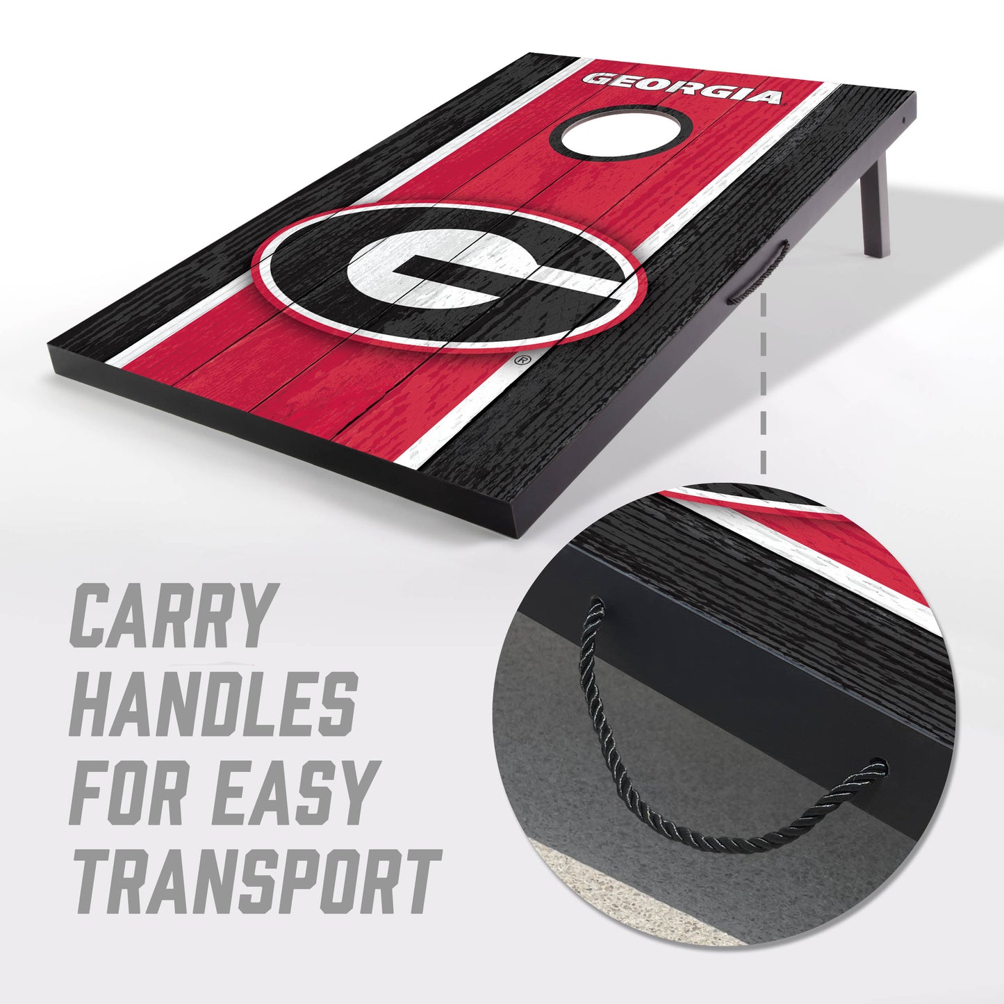 NCAA Georgia Bulldogs 2' x 3' MDF Cornhole Set