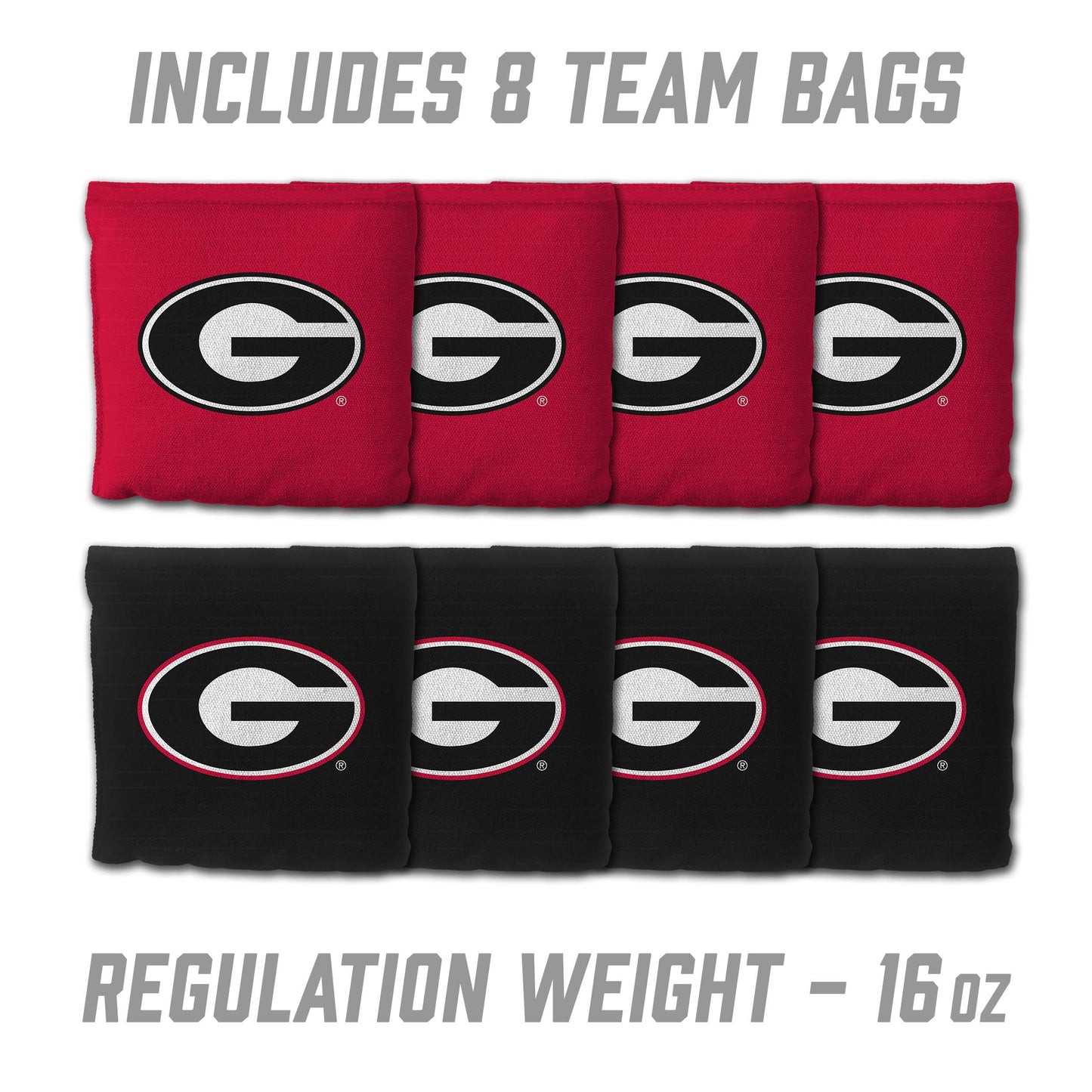 NCAA Georgia Bulldogs 2' x 3' MDF Cornhole Set