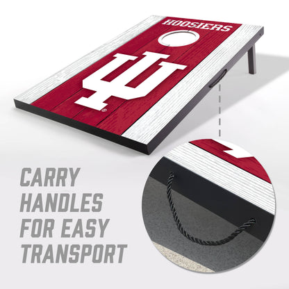 NCAA Indiana Hoosiers 2' x 3' MDF Cornhole Set