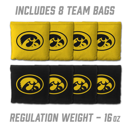 NCAA Iowa Hawkeyes 2' x 3' MDF Cornhole Set
