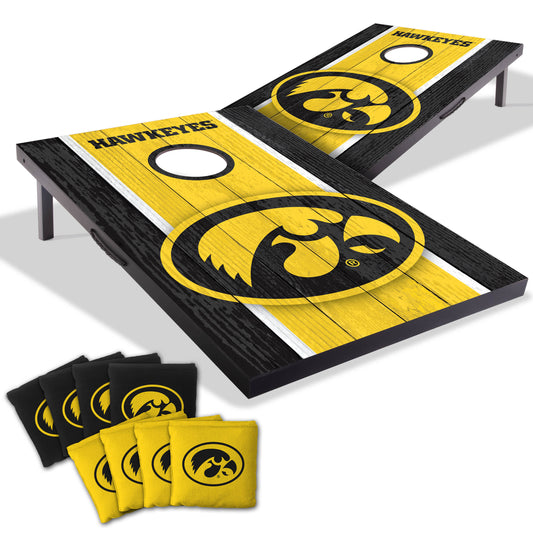 NCAA Iowa Hawkeyes 2' x 3' MDF Cornhole Set