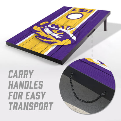 NCAA LSU Tigers 2' x 3' MDF Cornhole Set