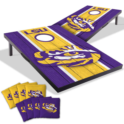 NCAA LSU Tigers 2' x 3' MDF Cornhole Set