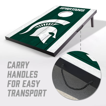 NCAA Michigan St Spartans 2' x 3' MDF Cornhole Set